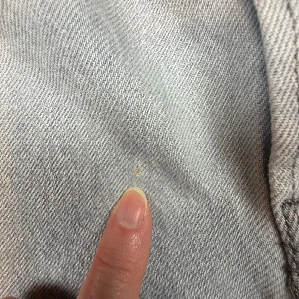 Levi's 501 Original Fit Jeans in "Silver Rigid" (Grey), 32x34 (measures 29x30) - Picture 6 of 13